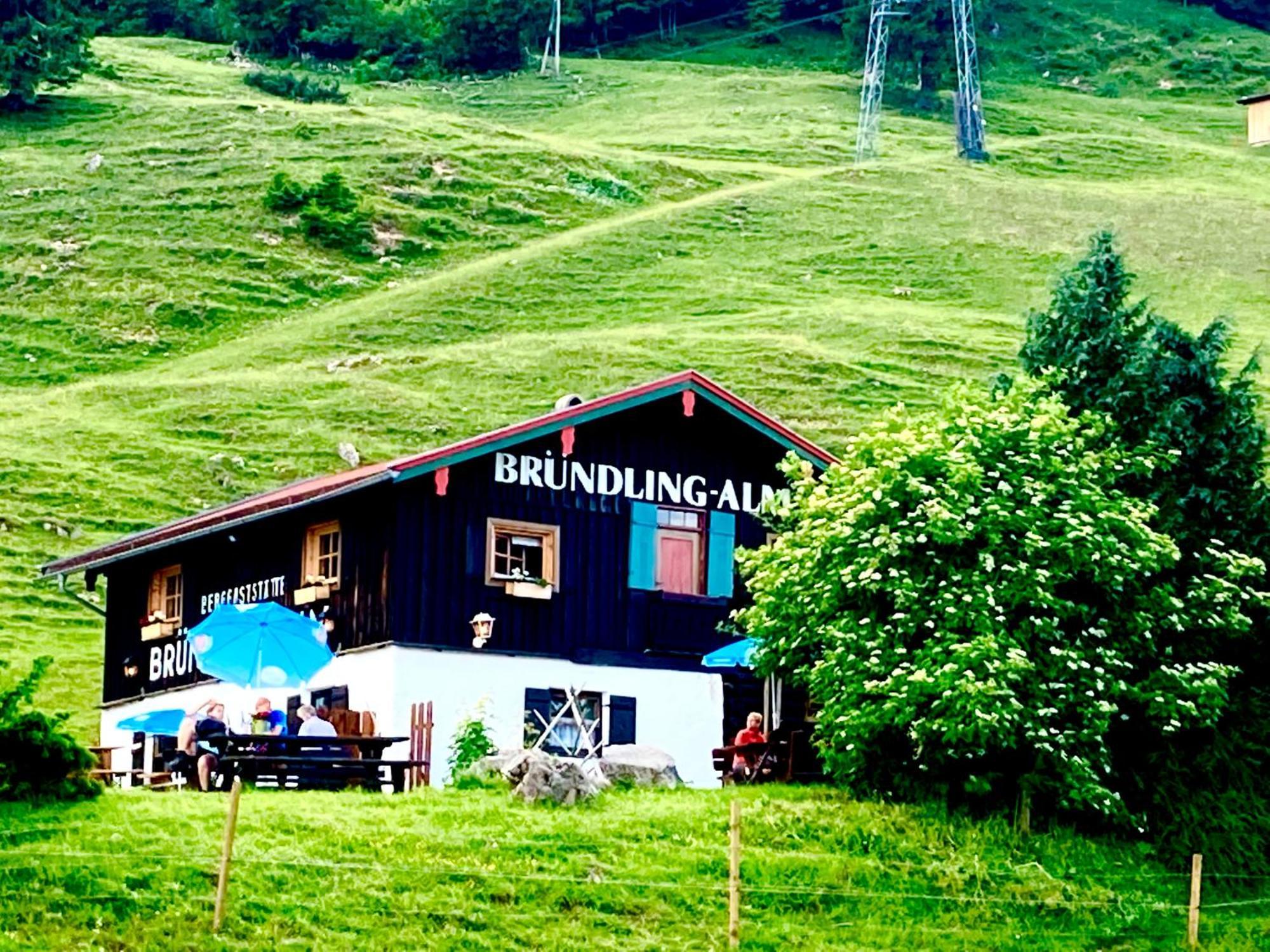 Bruendling-Alm Berggasthof Auf 1167M Auf Dem Hochfelln Bergen  Exterior photo